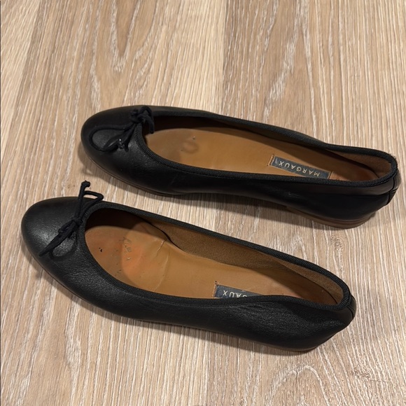 Margaux Black Ballet Flats - Picture 3 of 3